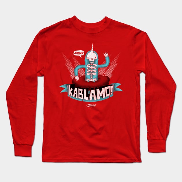 Kablamo! Long Sleeve T-Shirt by GiMETZCO!